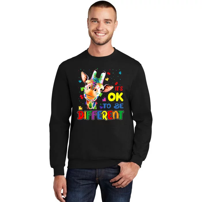 Autism Awareness Acceptance Wo Its Ok To Be Different Sweatshirt