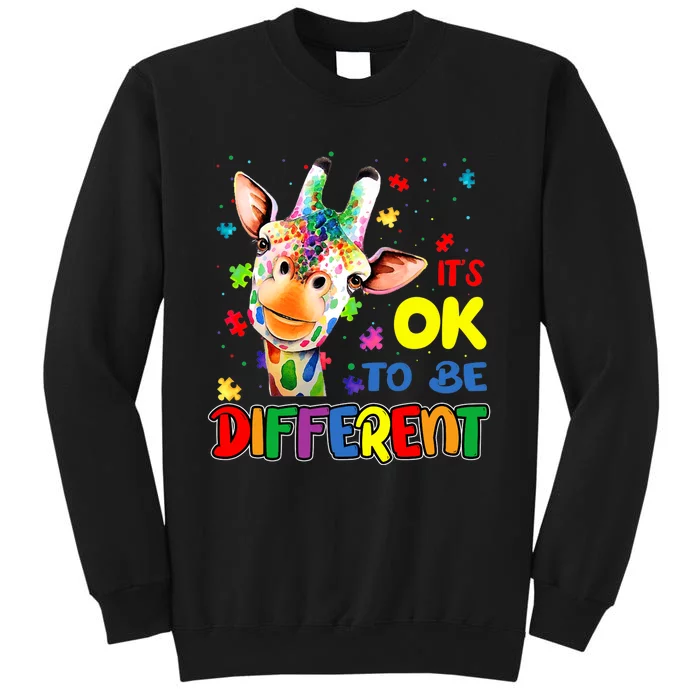 Autism Awareness Acceptance Wo Its Ok To Be Different Sweatshirt