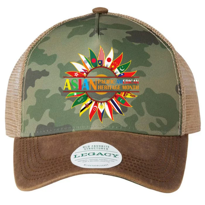 Asian American and Pacific Islander Heritage Month Sunflower Legacy Tie Dye Trucker Hat