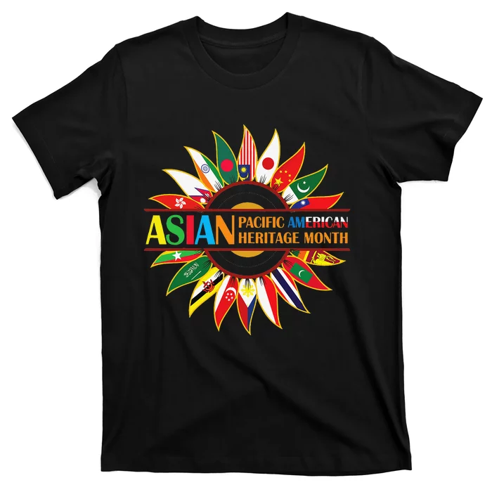 Asian American and Pacific Islander Heritage Month Sunflower T-Shirt