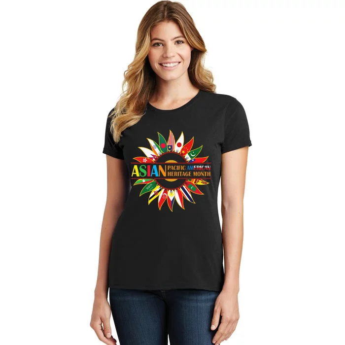 Asian American and Pacific Islander Heritage Month Sunflower Women's T-Shirt