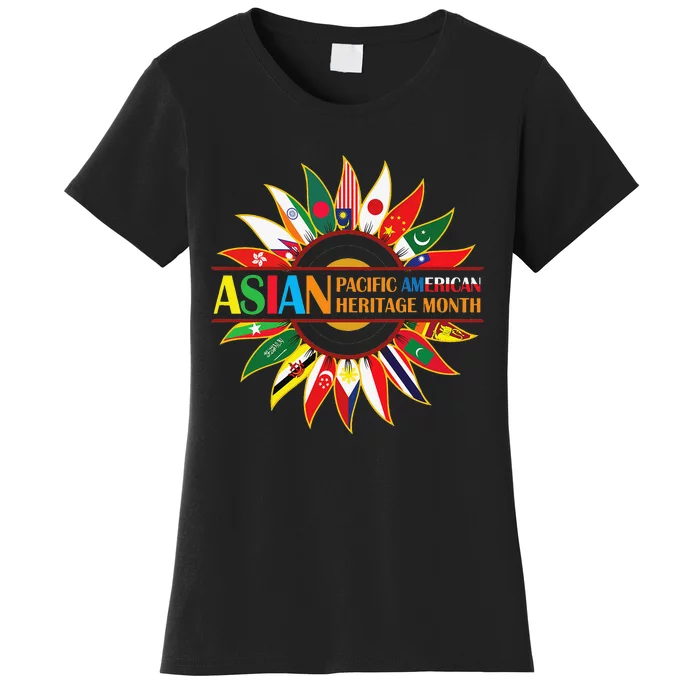 Asian American and Pacific Islander Heritage Month Sunflower Women's T-Shirt