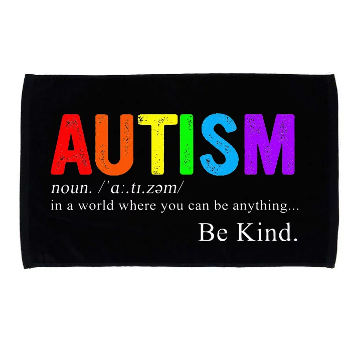 Autism Awareness Microfiber Hand Towel