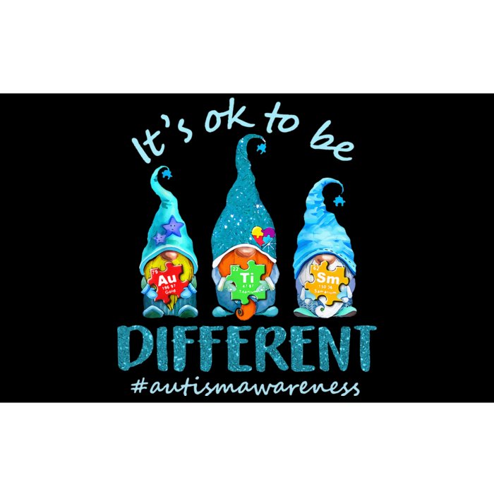 autism awareness acceptance  its ok to be different Bumper Sticker