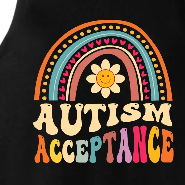 Autism Awareness Acceptance Special Education Teacher Gifts Ladies Tri-Blend Wicking Tank