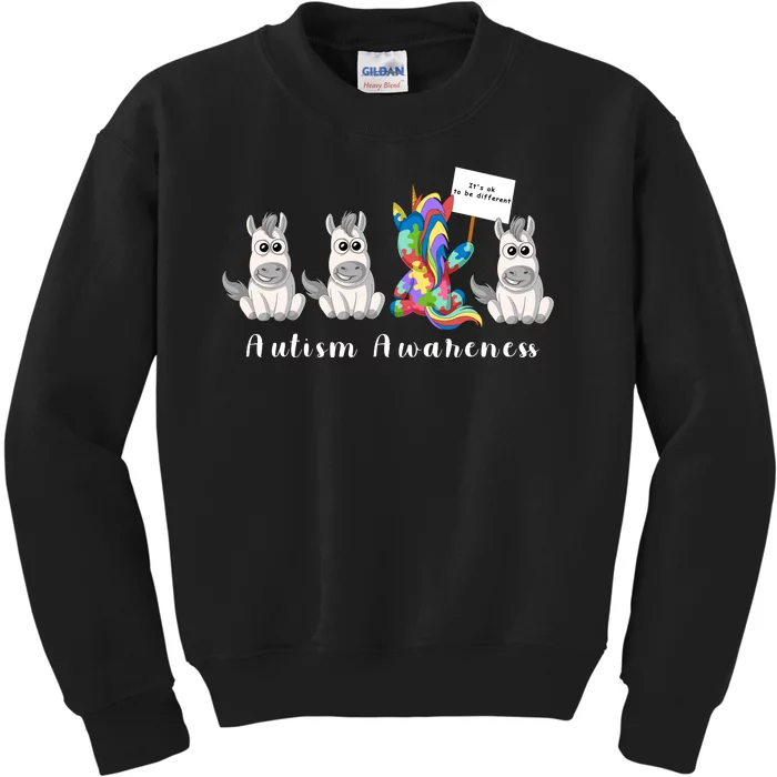 Autism Awareness Kids Sweatshirt