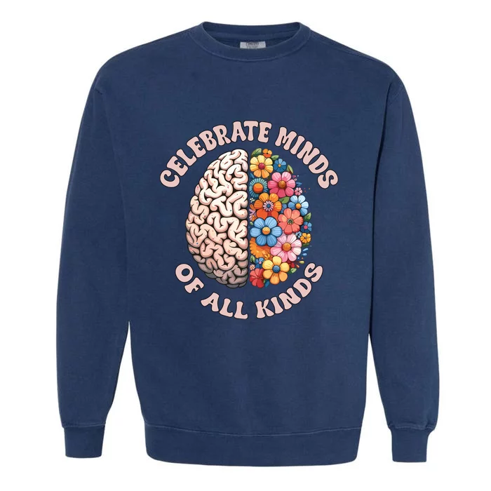 Autism Awareness  Aba Therapist Garment-Dyed Sweatshirt