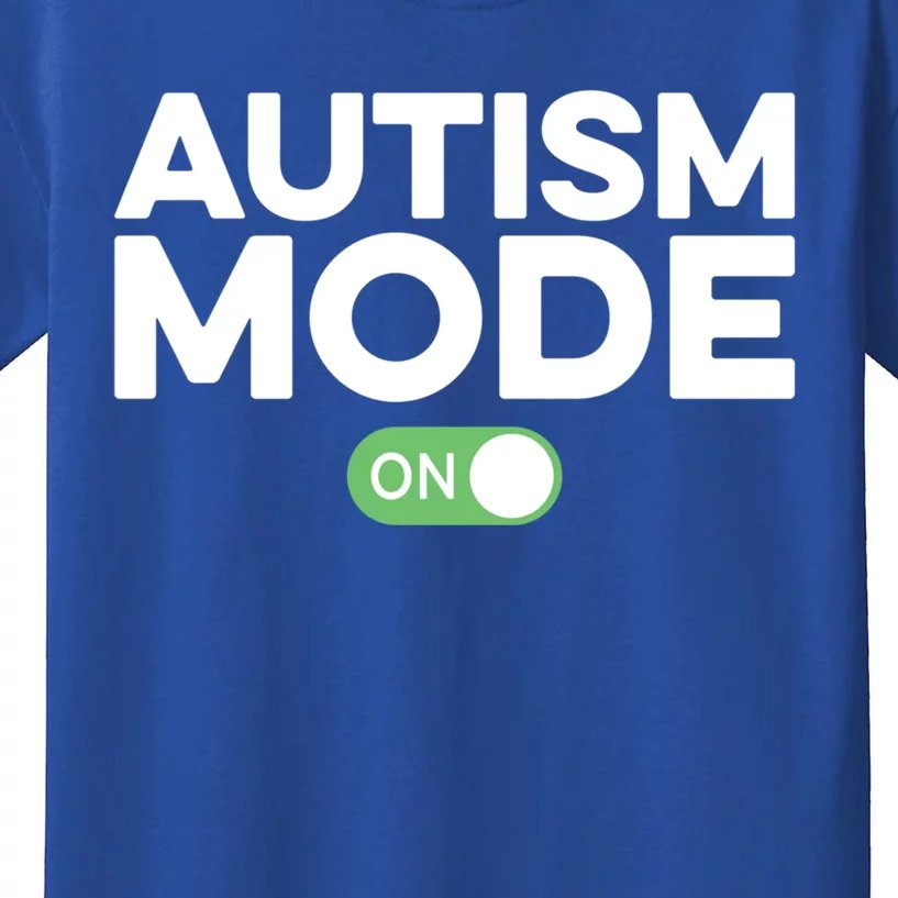 Aspergers Awareness Autism Mode Gift Kids T-Shirt