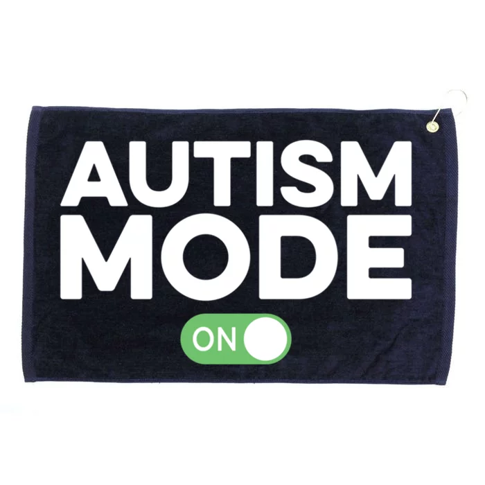 Aspergers Awareness Autism Mode Gift Grommeted Golf Towel