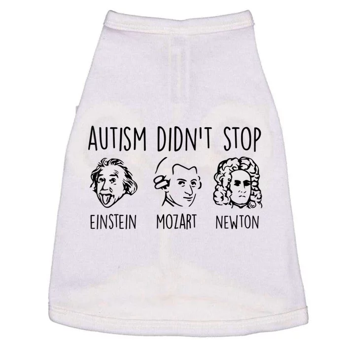 Autism Awareness Autism Didn't Stop Mom Dad Children Gifts Doggie Tank