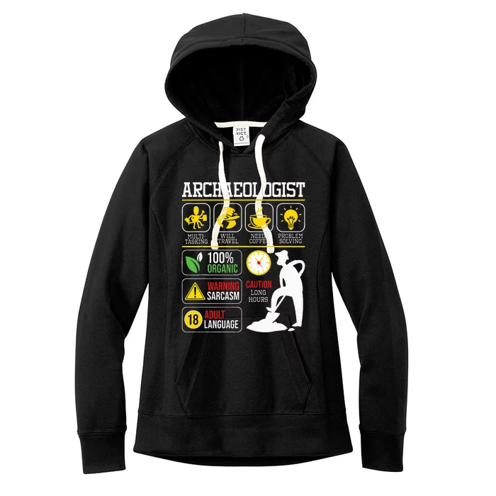 Archaeologist Archaeology Archeologist Archeology Women's Fleece Hoodie