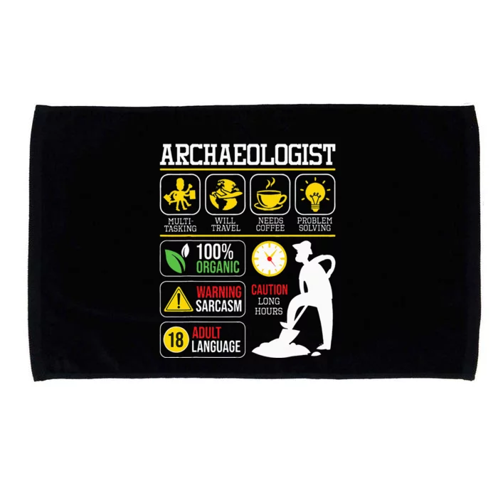 Archaeologist Archaeology Archeologist Archeology Microfiber Hand Towel