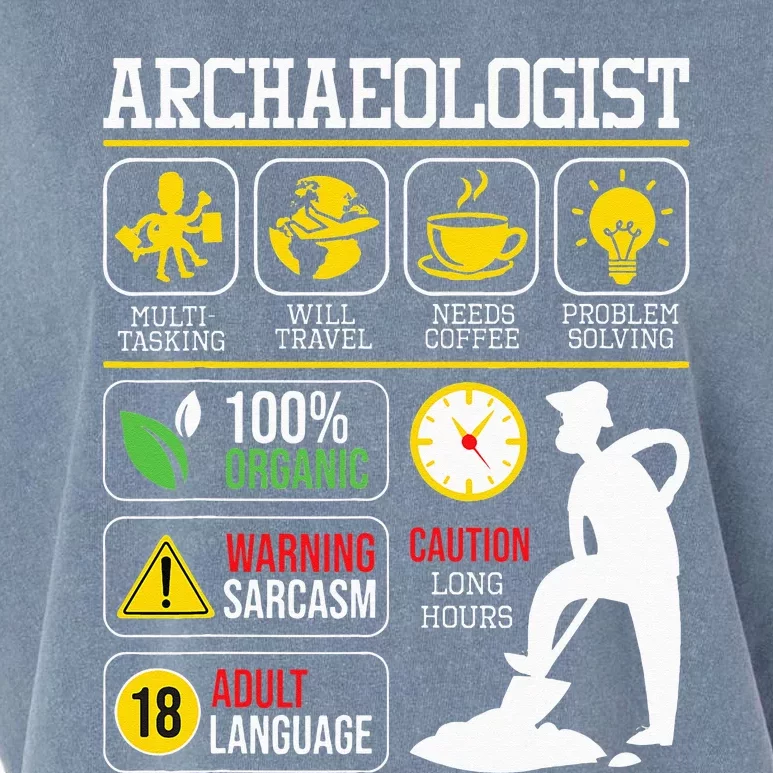 Archaeologist Archaeology Archeologist Archeology Garment-Dyed Women's Muscle Tee