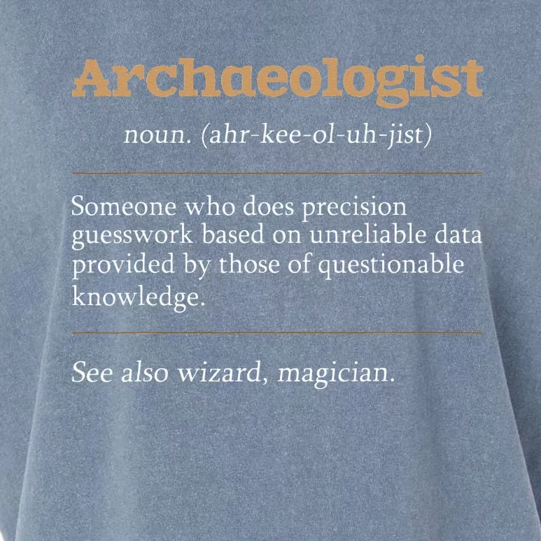 Archaeologist Archaeology Archeologist Archeology Garment-Dyed Women's Muscle Tee