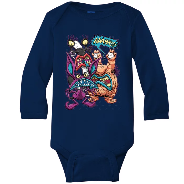 Aaahh!!! Baby Long Sleeve Bodysuit