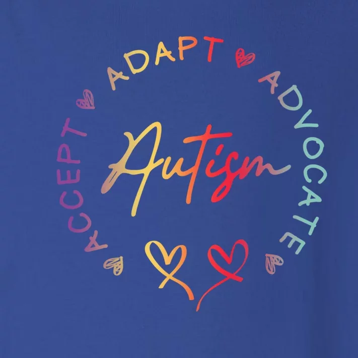 Autism Accept Adapt Advocate Autism Awareness Support Gift Toddler Long Sleeve Shirt