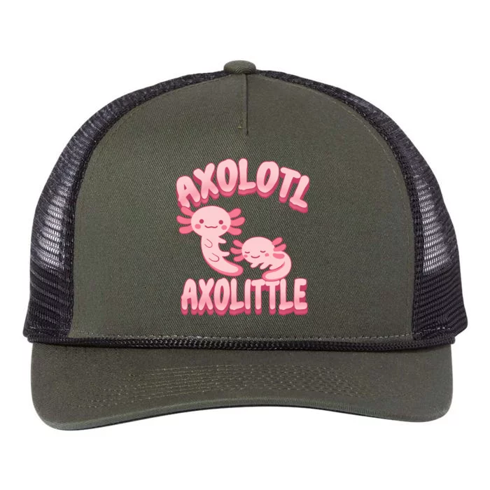 Axolotl Axolittle Retro Rope Trucker Hat Cap