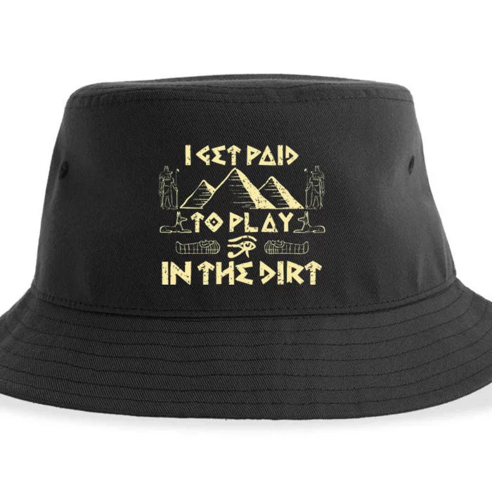 Archaeologist Archeology Ancient Egypt Sustainable Bucket Hat