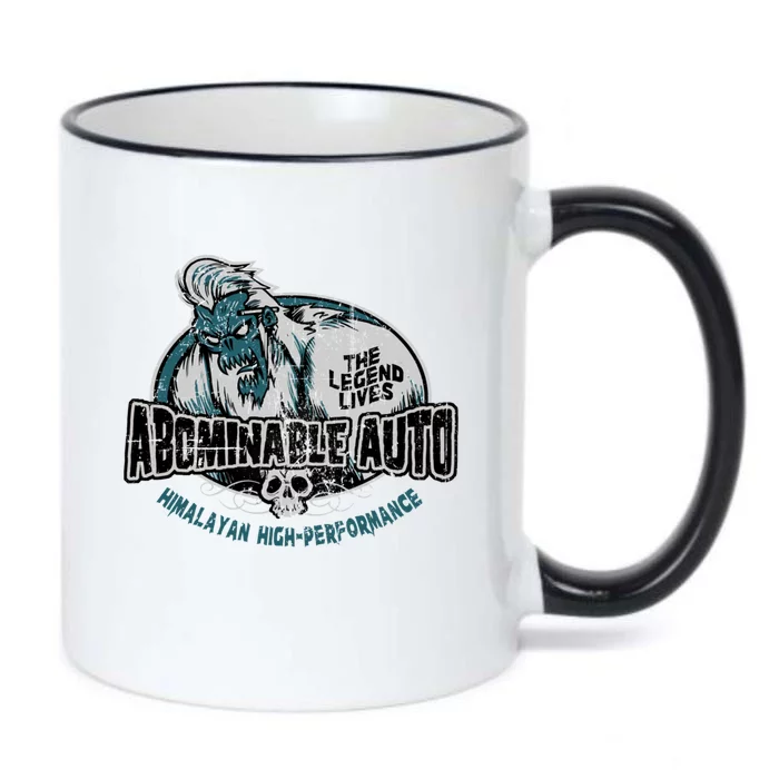 Abominable Auto Black Color Changing Mug