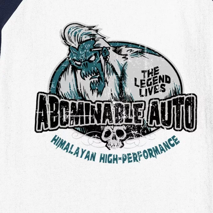 Abominable Auto Baseball Sleeve Shirt