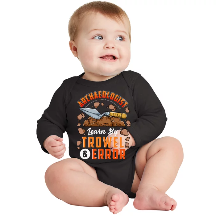 Archeologist Archeology Baby Long Sleeve Bodysuit