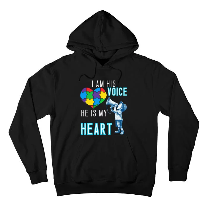 Autism Awareness Autism Mom And Dad Tall Hoodie