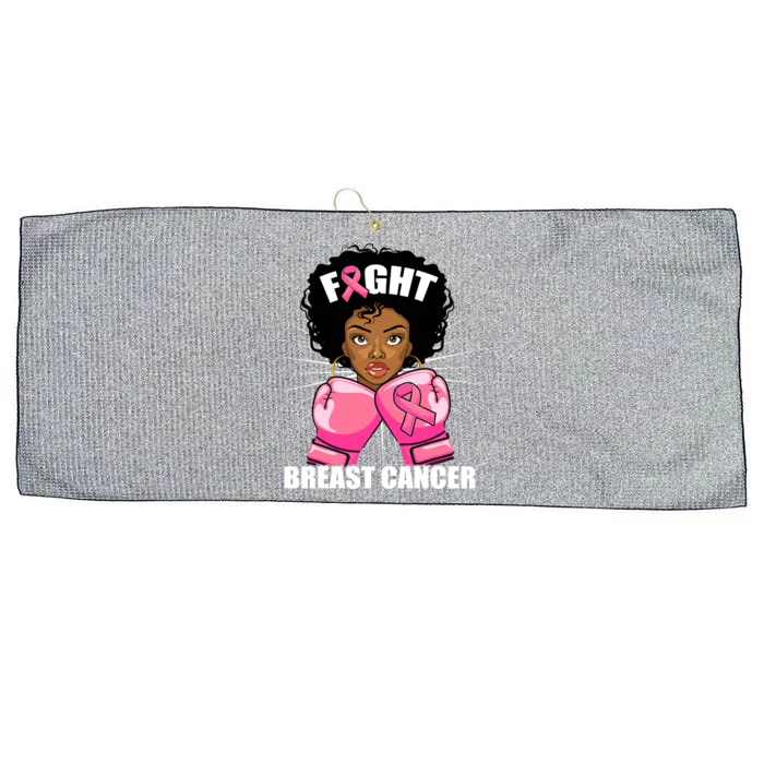 African American Breast Cancer For Women Girls Large Microfiber Waffle Golf Towel