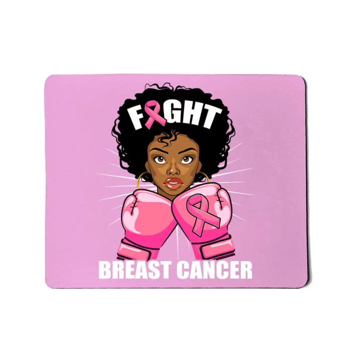 African American Breast Cancer For Women Girls Mousepad