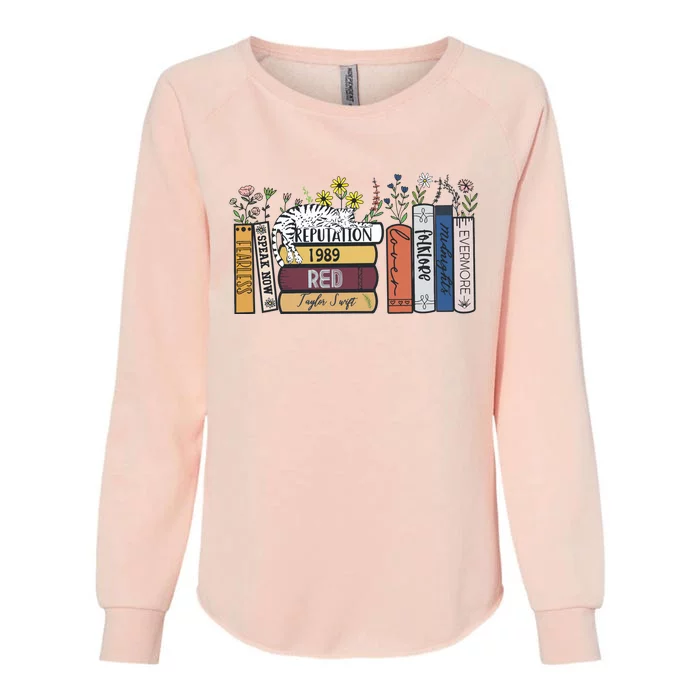 Albums As Books Midnight New Album Womens California Wash Sweatshirt