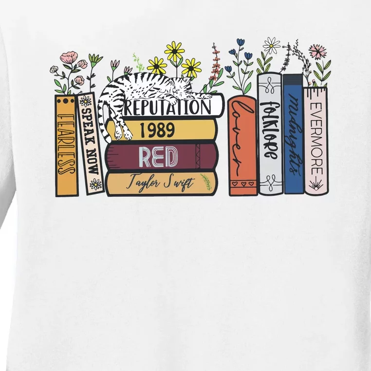 Albums As Books Midnight New Album Ladies Long Sleeve Shirt