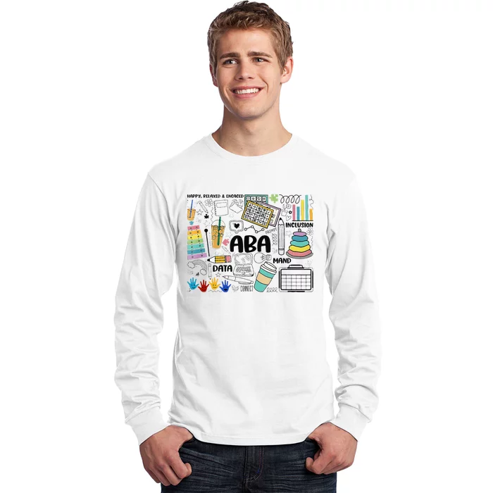 Aba Applied Behavior Analysis Bcba Behavior Analyst Autism Long Sleeve Shirt