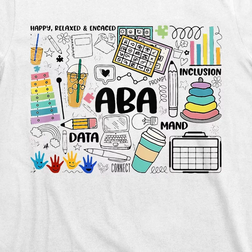 Aba Applied Behavior Analysis Bcba Behavior Analyst Autism T-Shirt