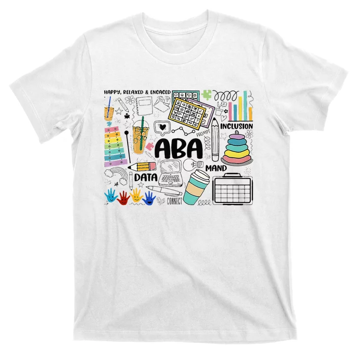 Aba Applied Behavior Analysis Bcba Behavior Analyst Autism T-Shirt