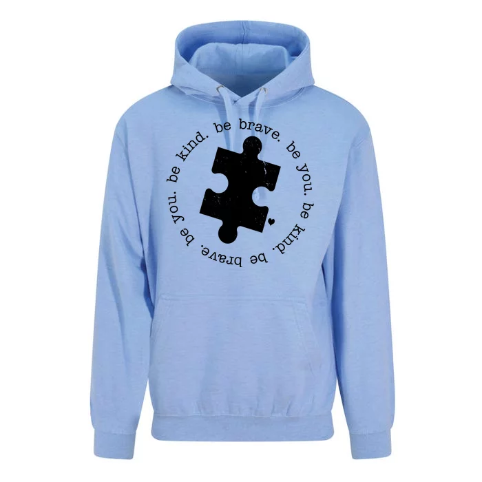 Autism Awareness Be You Quote Unisex Surf Hoodie