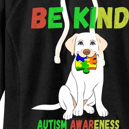 Autism Awareness Be Kind Cute Gift Women's Fleece Hoodie