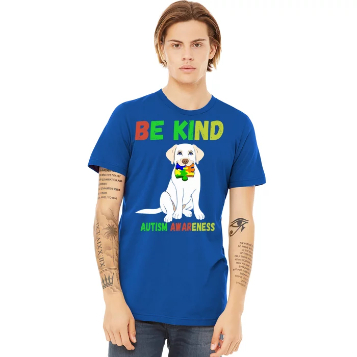 Autism Awareness Be Kind Cute Gift Premium T-Shirt