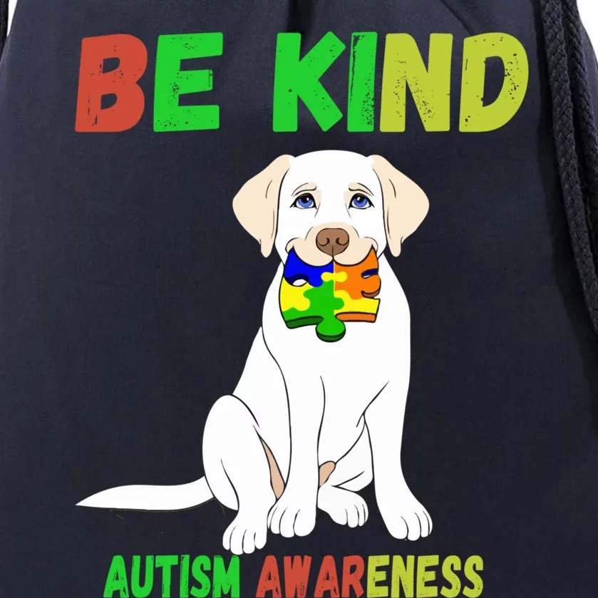 Autism Awareness Be Kind Cute Gift Drawstring Bag