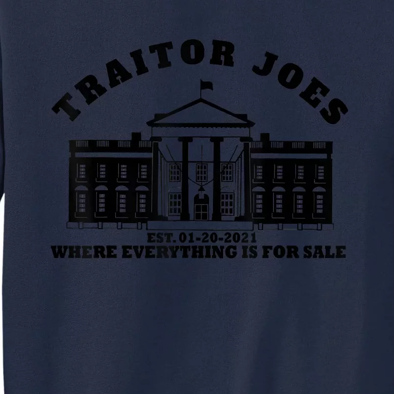 AntiBiden Anti Biden Couldn’t Run Shit Funny Joe Biden Traitor Joe Meme Tall Sweatshirt