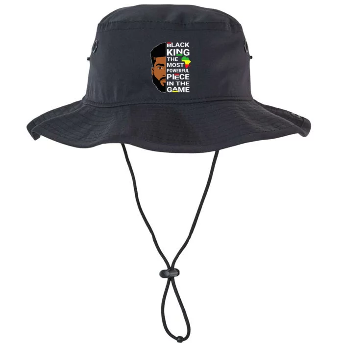 African Afro Black King The Most Powerful Piece In The Game Legacy Cool Fit Booney Bucket Hat