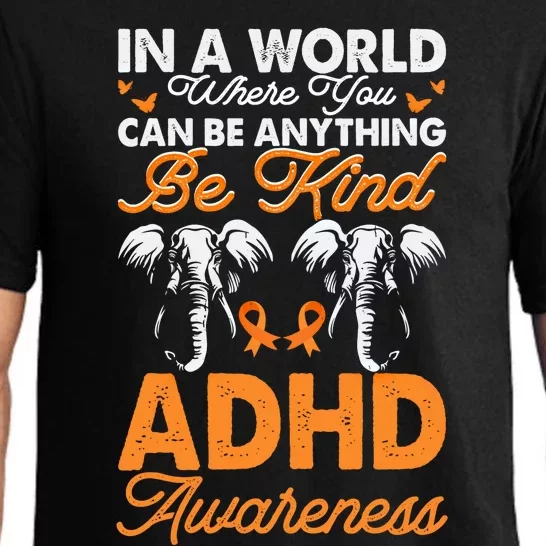 Adhd Awareness Be Anything Be Kind Autism Awareness Cute Gift Pajama Set