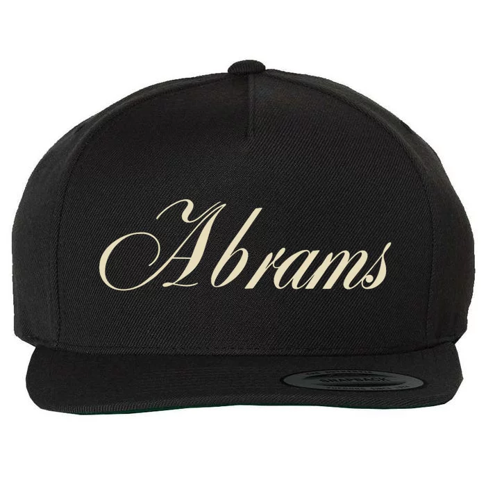 Abrams Wool Snapback Cap