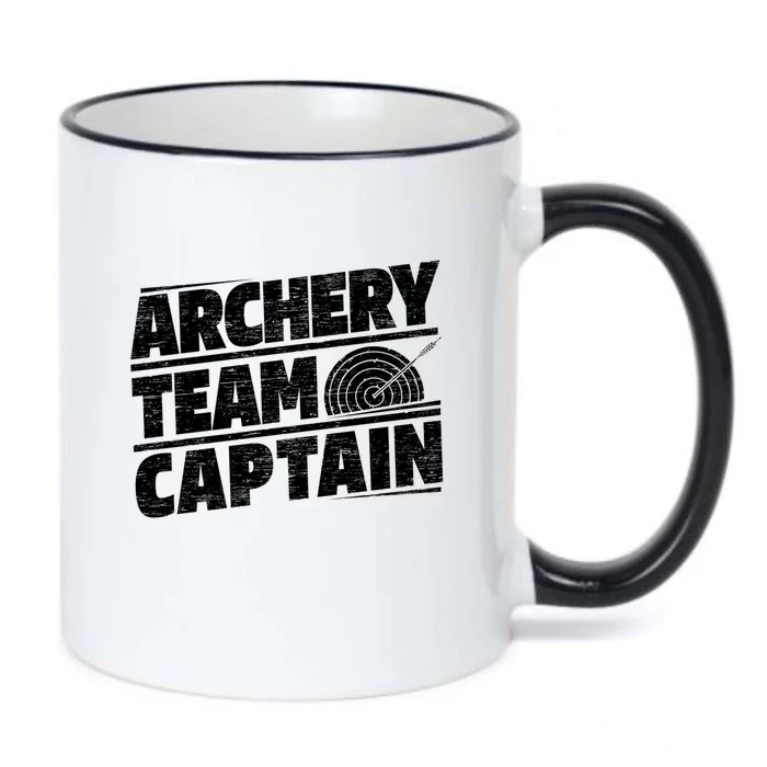 Archery Arrow Bow Target Gift Bow Archer Archery Coach Gift Black Color Changing Mug