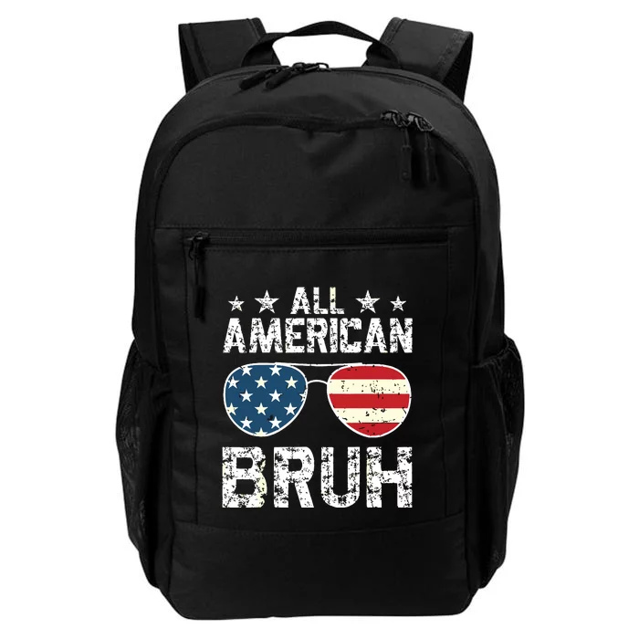 All American Bruh 4th Of July Boy Daily Commute Backpack