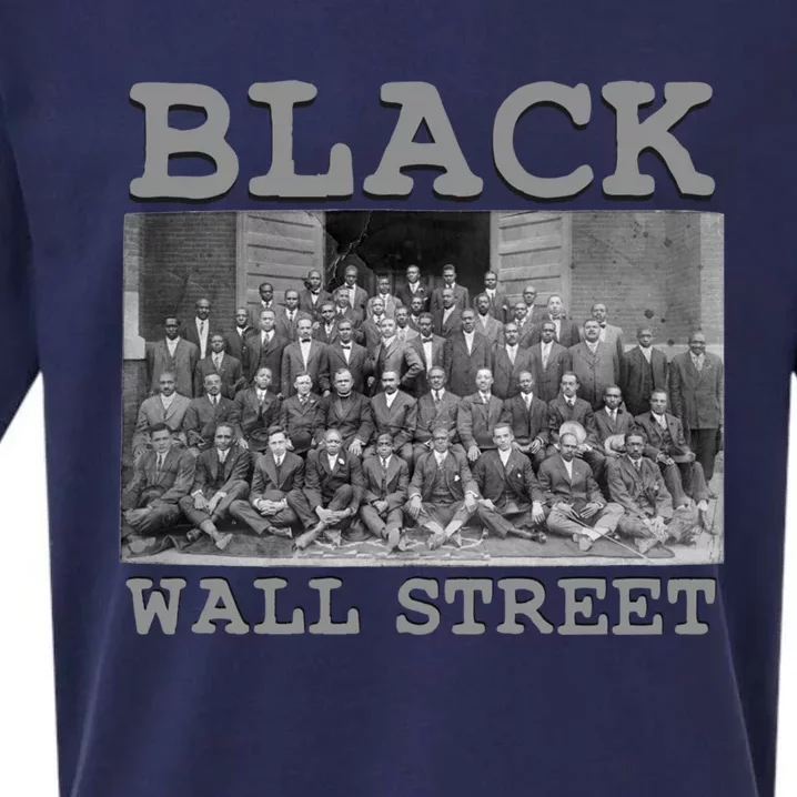 African American Business Black History Black Wall Street Gift Sueded Cloud Jersey T-Shirt