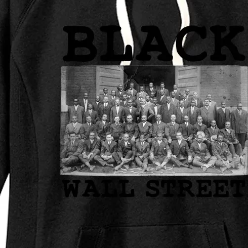 African American Business Black History Black Wall Street Gift Women's Fleece Hoodie