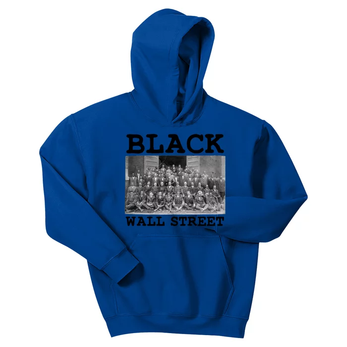 African American Business Black History Black Wall Street Gift Kids Hoodie