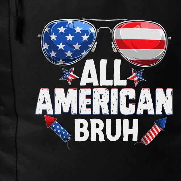 All American Bruh Fourth Of July American Teen Daily Commute Backpack