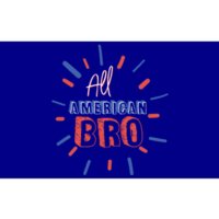 All American Bro Brother Matching Family 4th Of July Holiday Gift Bumper Sticker