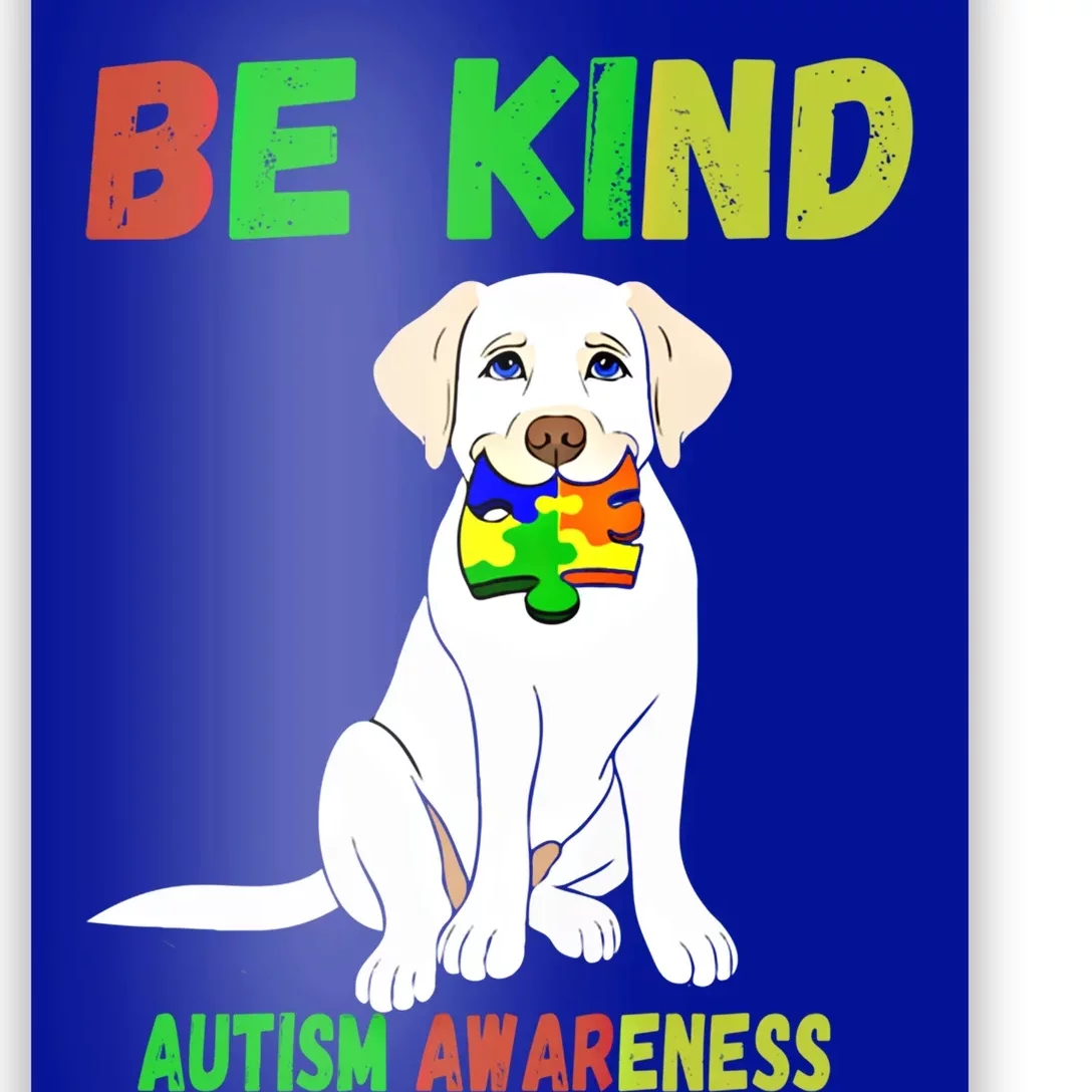 Autism Awareness Be Kind Gift Poster