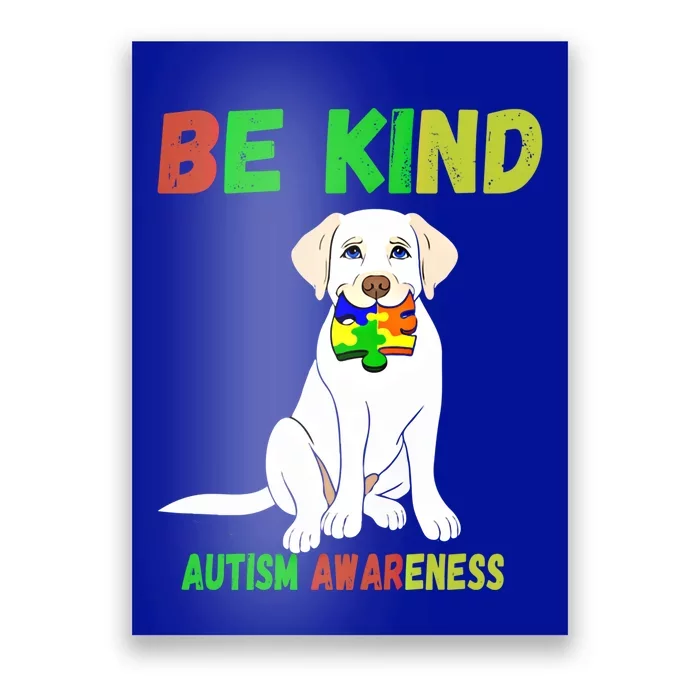 Autism Awareness Be Kind Gift Poster